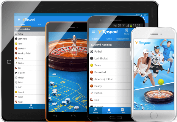 Mobilní aplikace Tipsport | Sázejte přímo z mobilu